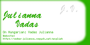 julianna vadas business card